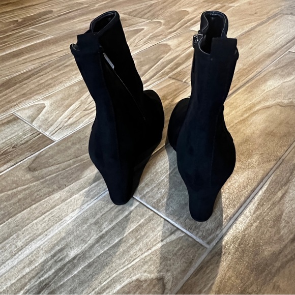 Anne Klein NEW Valore Chelse Wedge Booties SIZE 10 - Picture 5 of 8